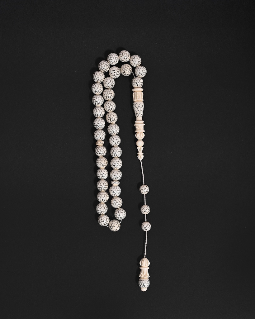 Ivory tusk rosary ROS5531WH