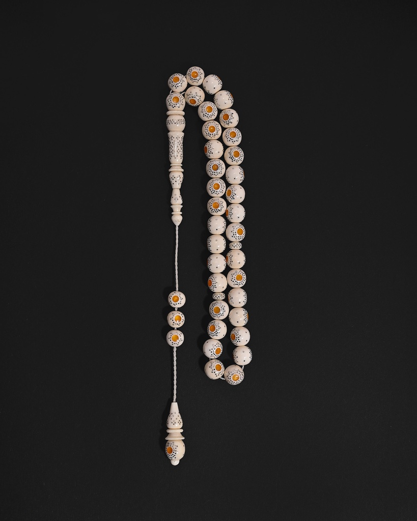 Ivory tusk rosary ROS5532WH