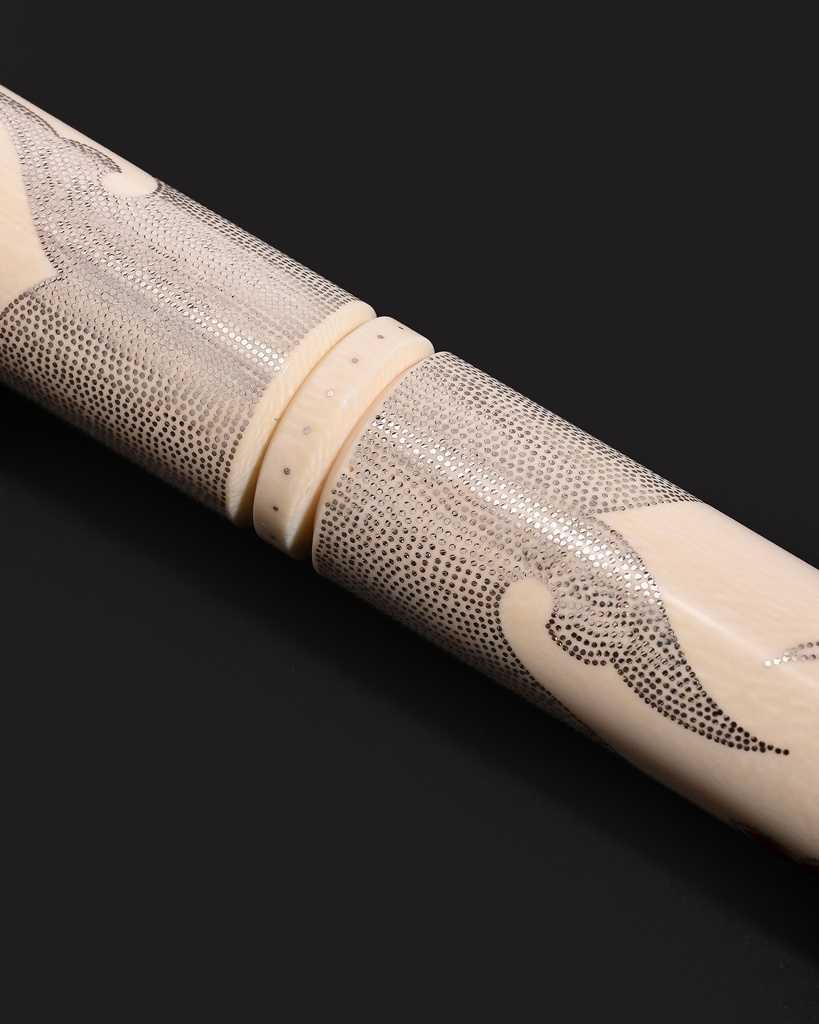 Ivory walking stick (elephant tusk)CAN1008