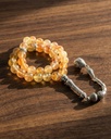 Elegant Natural Citrine Rosary ROS8157BG