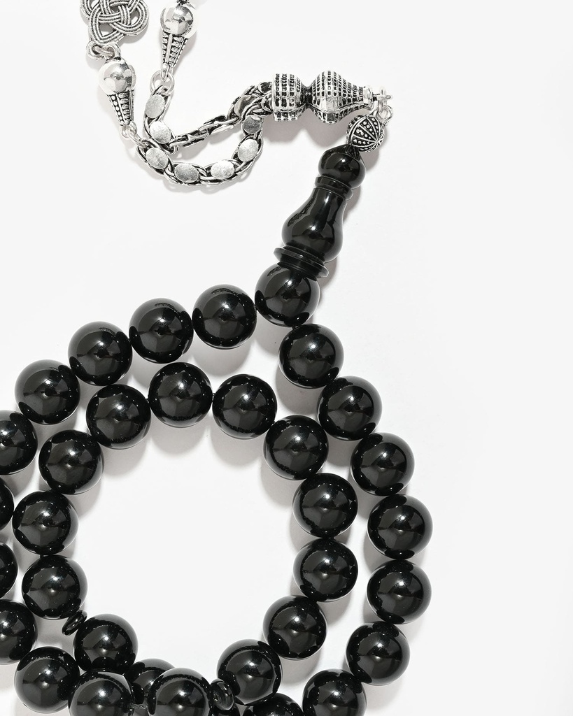 Faturan rosary, new cast with veins ROS7030BK