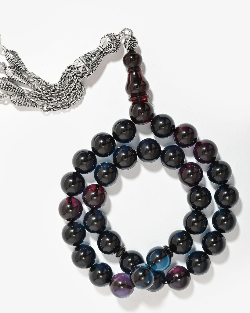 Faturan rosary, new cast with veins ROS7033BL