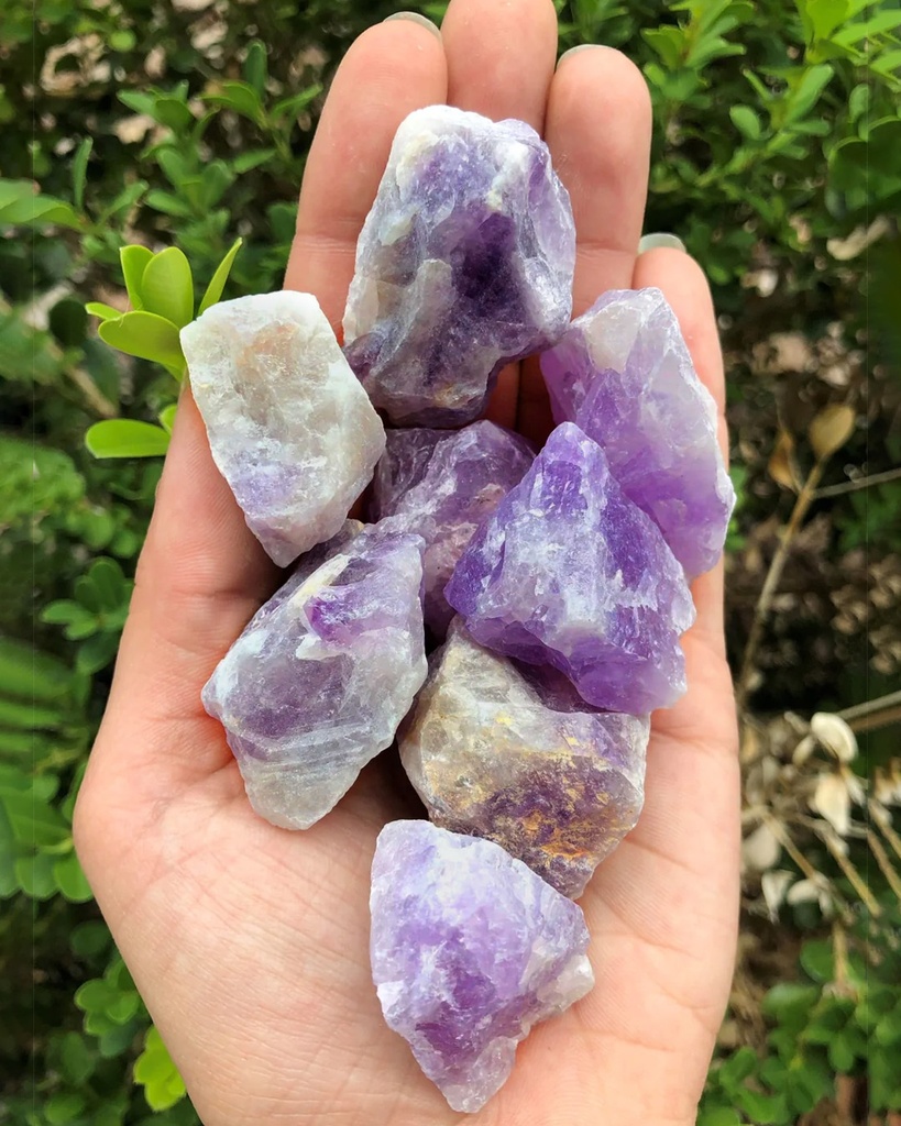 Natural Amethyst Rosary ROS822PR