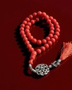 Sandalus red Rosary ROS608RD