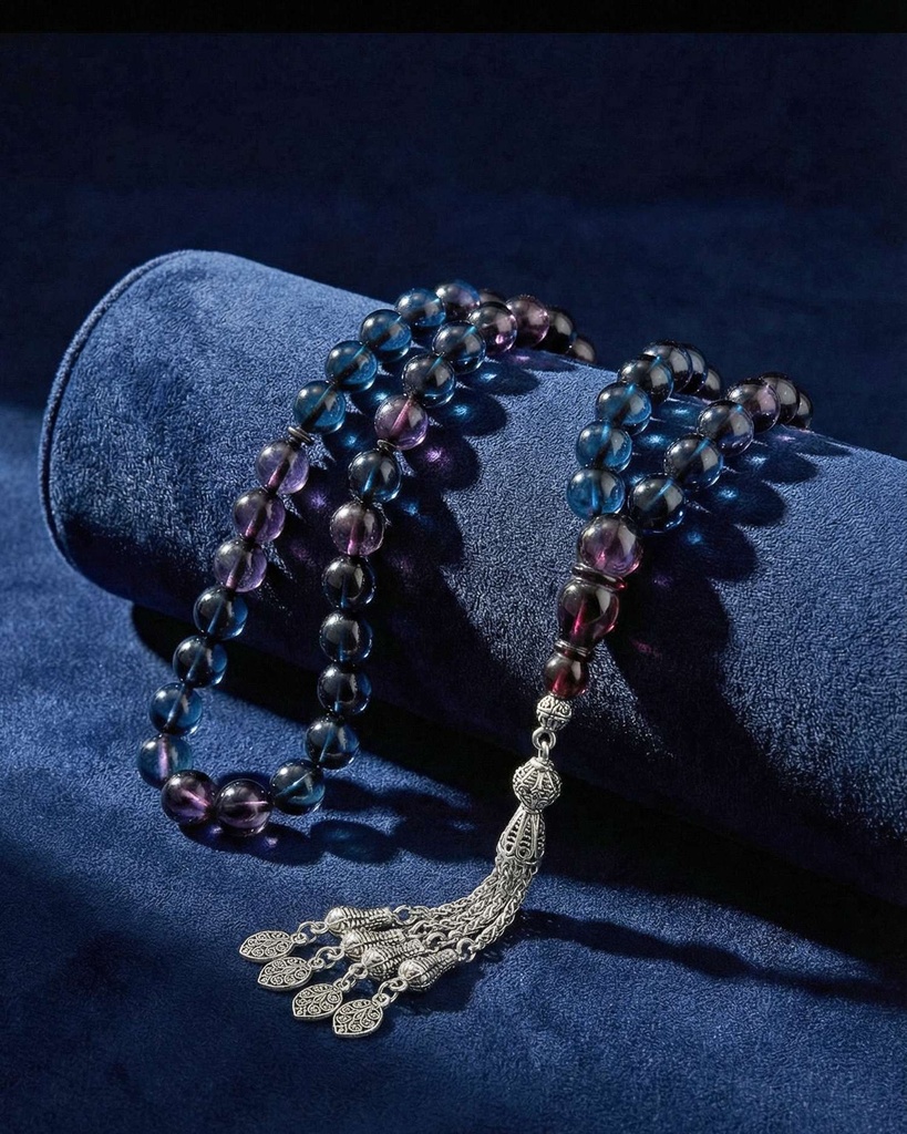 Faturan rosary, new cast with veins ROS7033BL