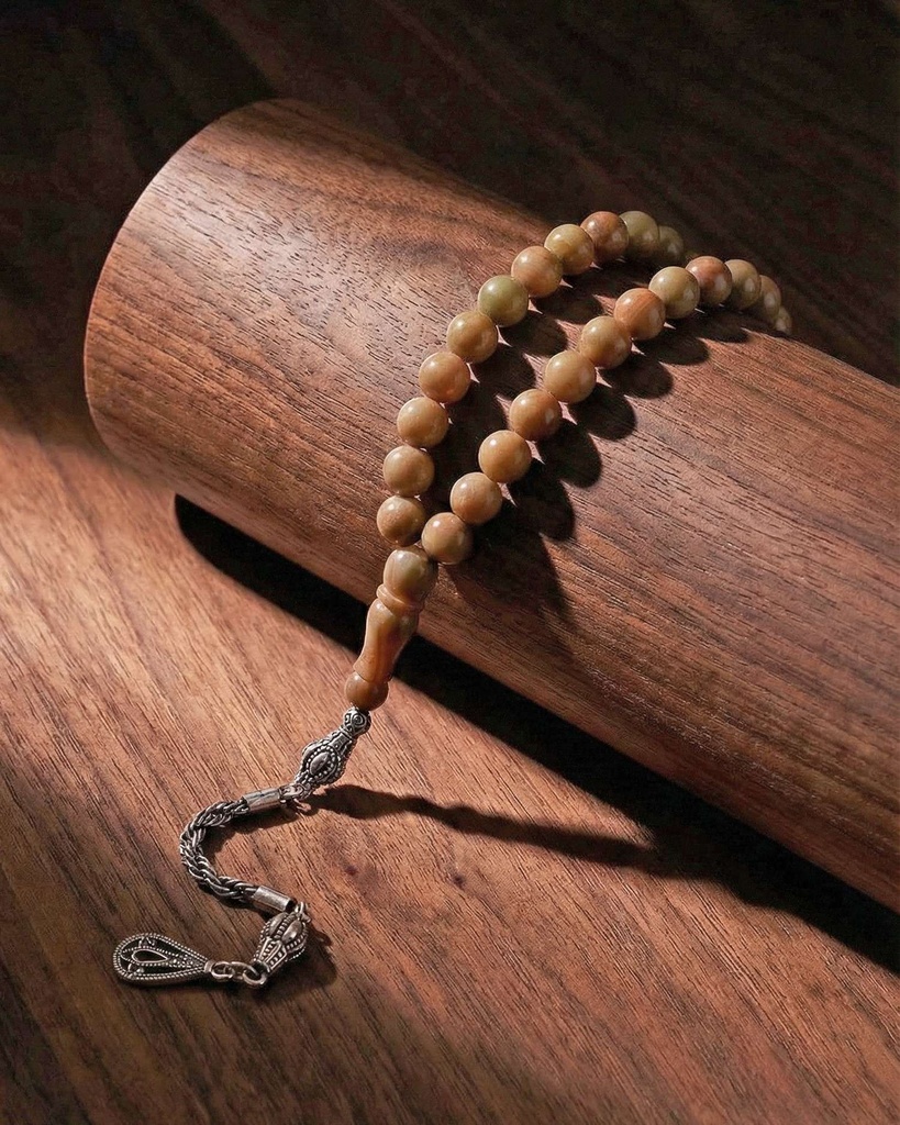 Faturan rosary, new cast with veins ROS7018MC