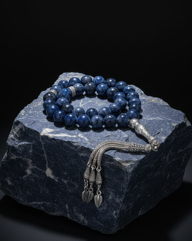 Sodalite Stone Rosary ROS8011BL