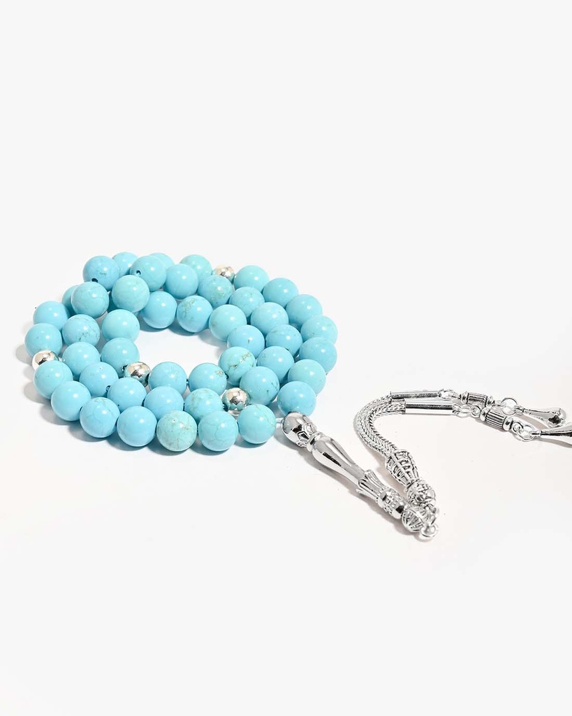Luxurious rosary with turquoise stone ROS5537LL