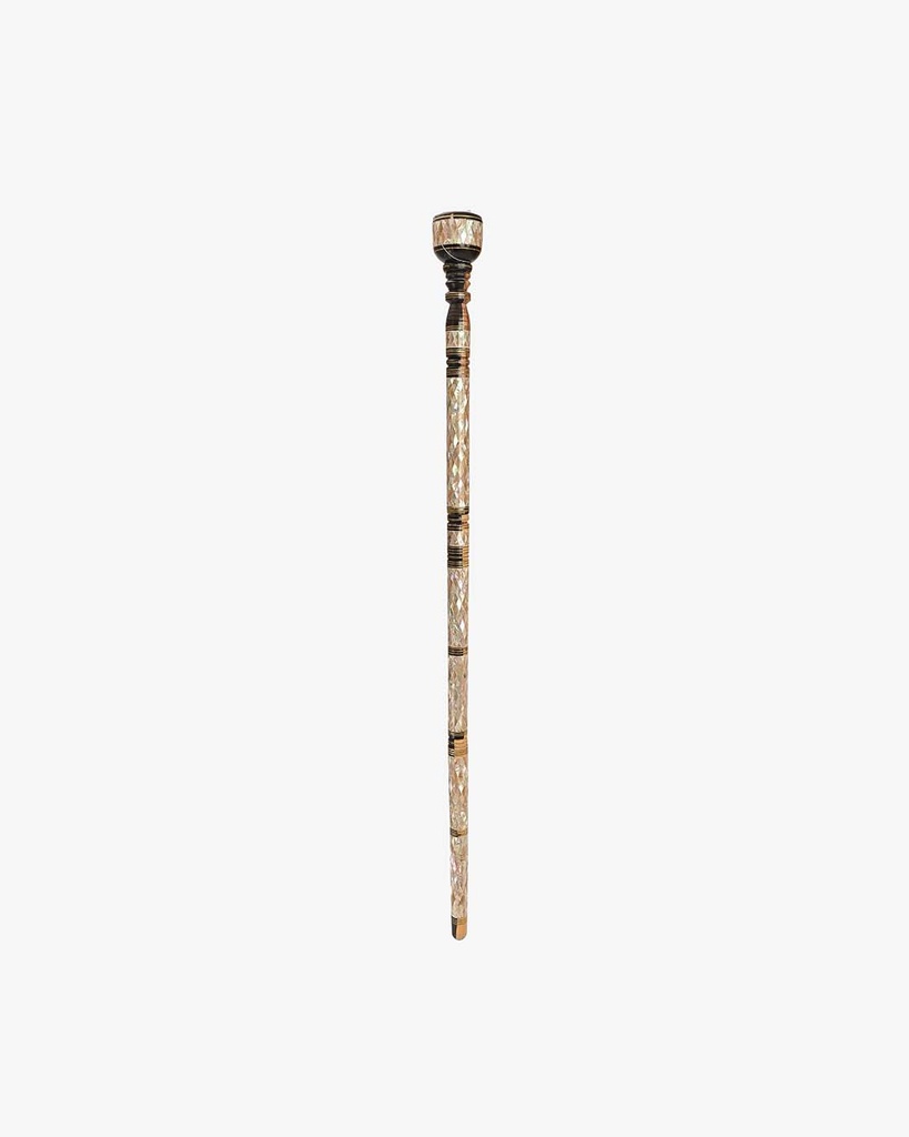 Ebony wood walking stick CAN1019