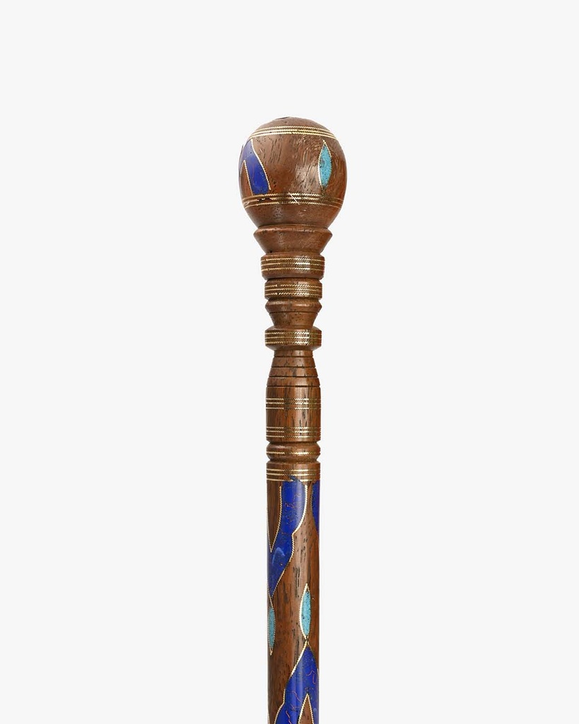 Teakwood walking stick CAN1015