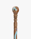 Teakwood walking stick CAN1018