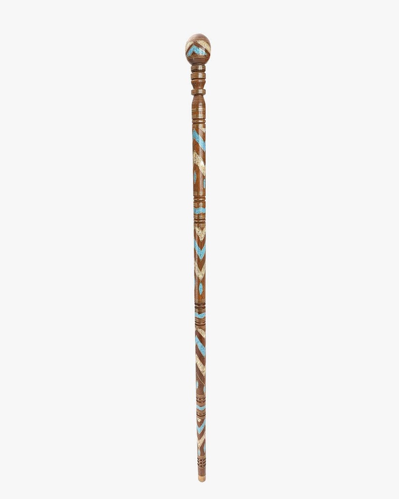 Teakwood walking stick CAN1016