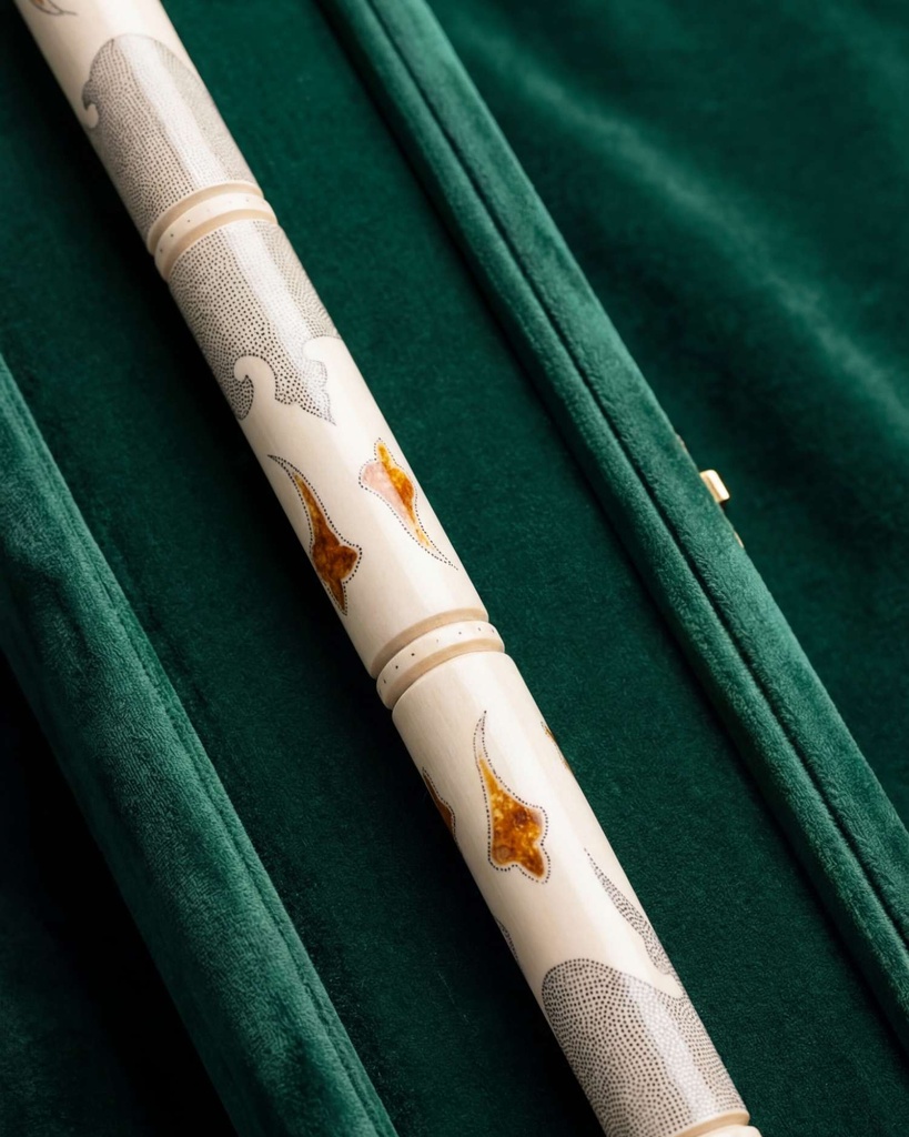 Ivory walking stick (elephant tusk)CAN1008