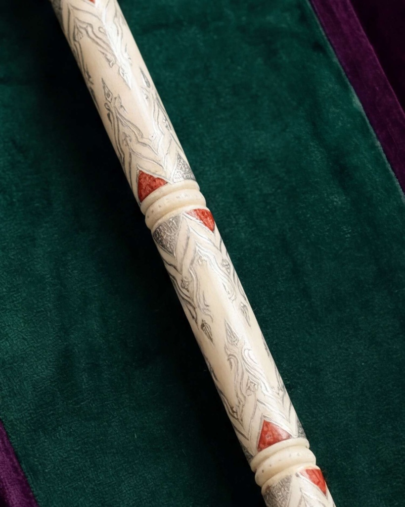 Ivory crutch stick CAN1000WH