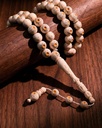 Ivory rosary, elephant tusk ROS5526WH