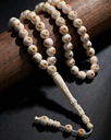 Ivory rosary, elephant tusk ROS5526WH