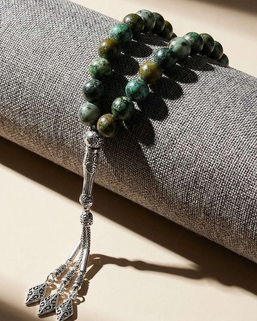  Turquoise Stone Rosary ROS5495GN