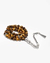 Tiger's eye honey rosary ROS5534BN