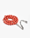 natural coral rosary ROS5550RD