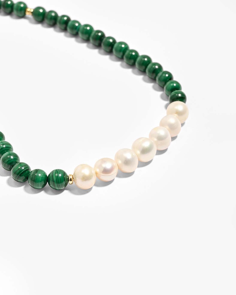 Malachite and Lulu stone WNEC335GN