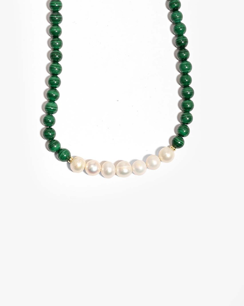Malachite and Lulu stone WNEC335GN