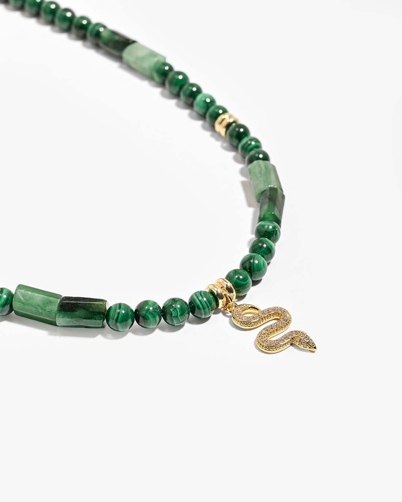 First-grade malachite stone WNEC330GN