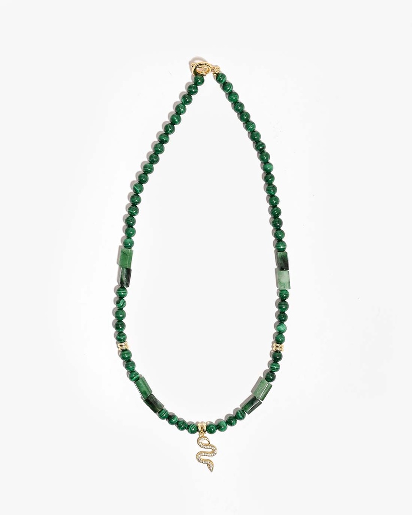 First-grade malachite stone WNEC330GN