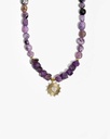 Gemstone necklace WNEC332PR