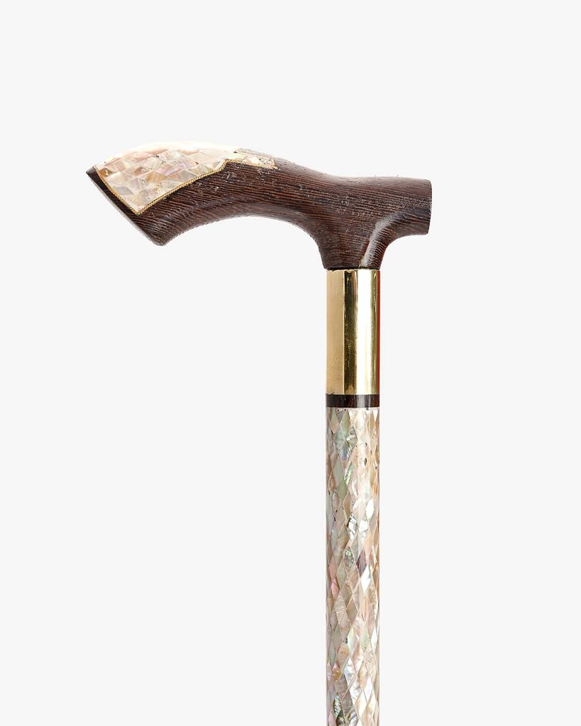 Wenge wood walking stick CAN1035