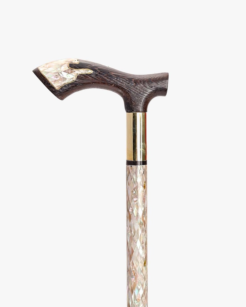 Wenge wood walking stick CAN1041