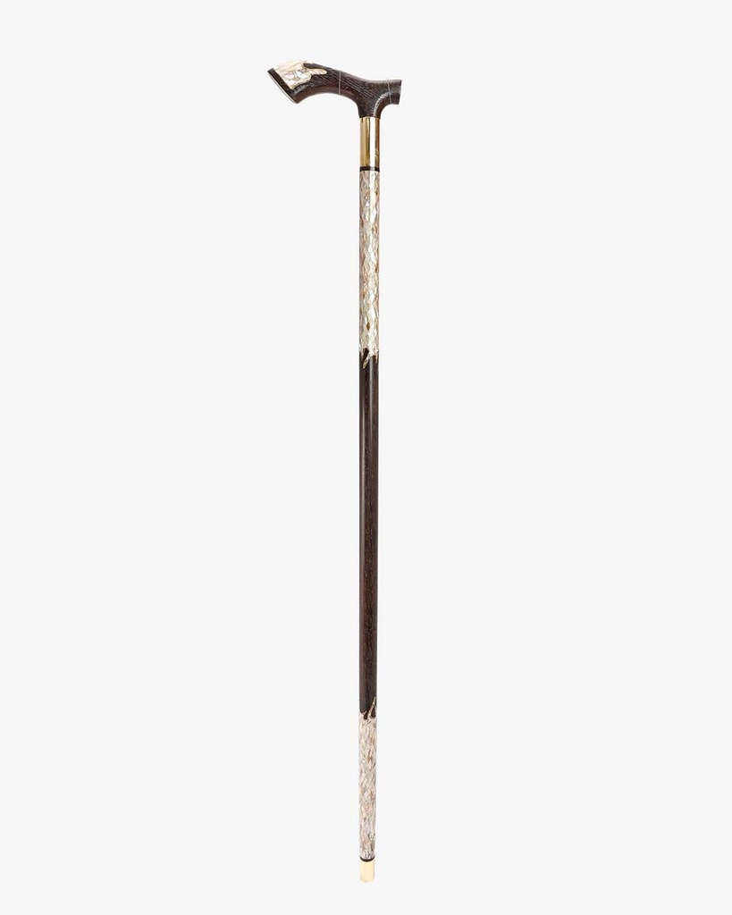 Wenge wood walking stick CAN1041