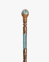 Teakwood walking stick CAN1017