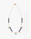 Lapis Lazuli and Shell Necklace WNEC329MC