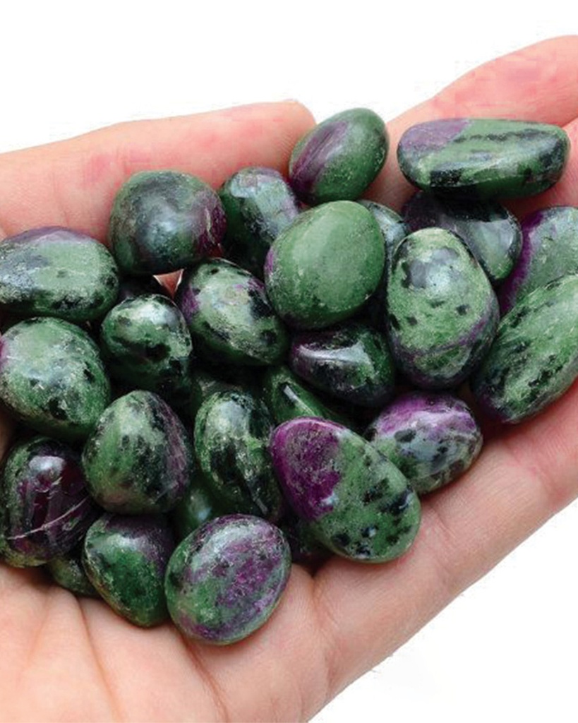 Aventurine and Ruby Zoisite Stone WNEC324GN