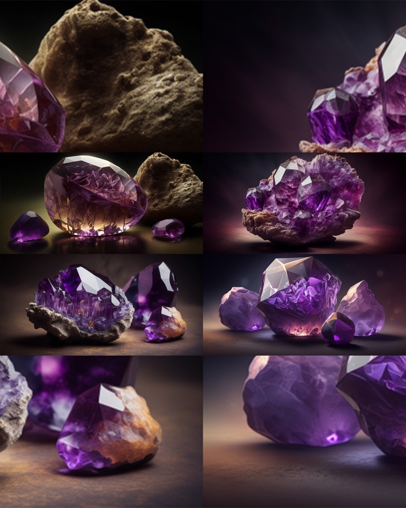 Amethyst Stone WNEC325PR