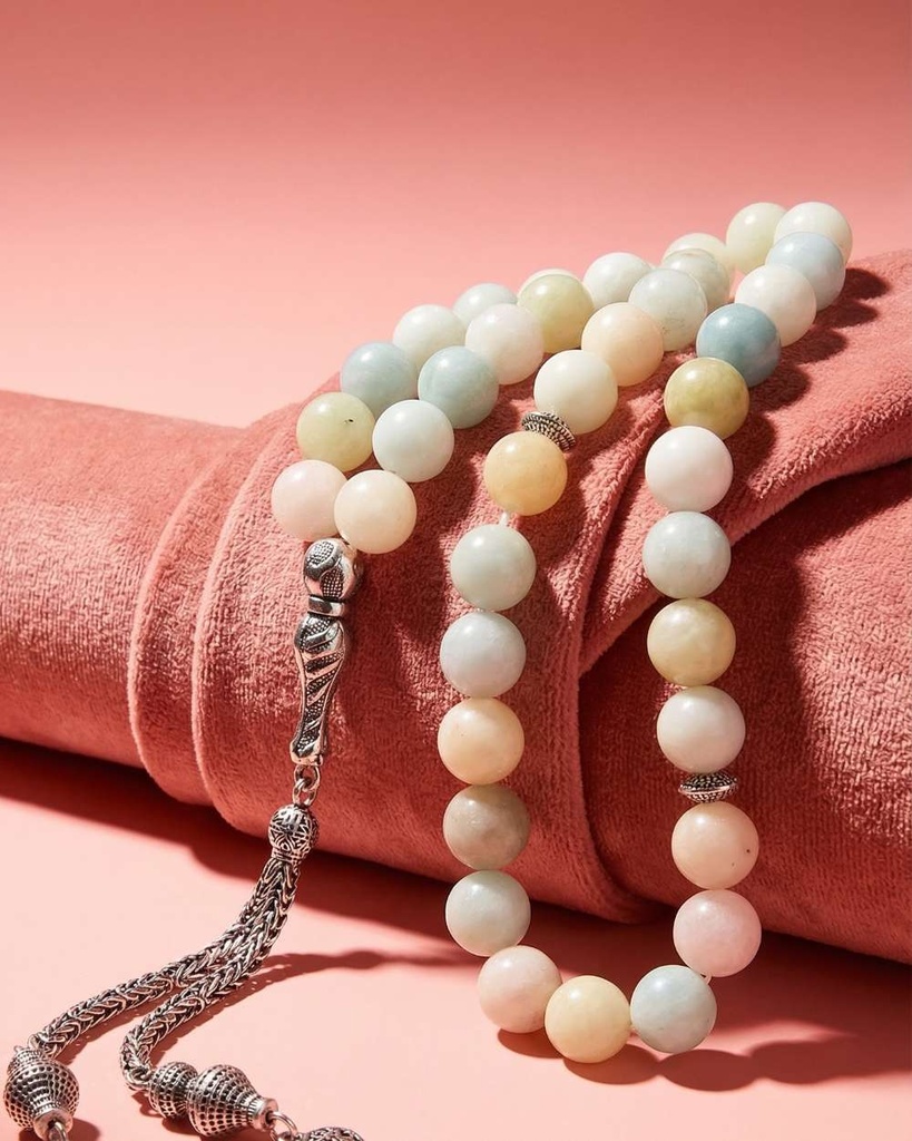 Amazonite Stone Rosary ROS8013MC