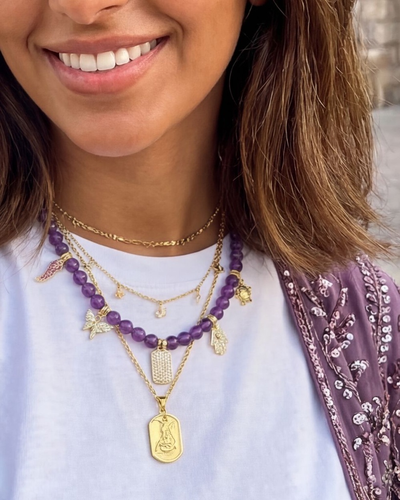 Amethyst Stone WNEC325PR