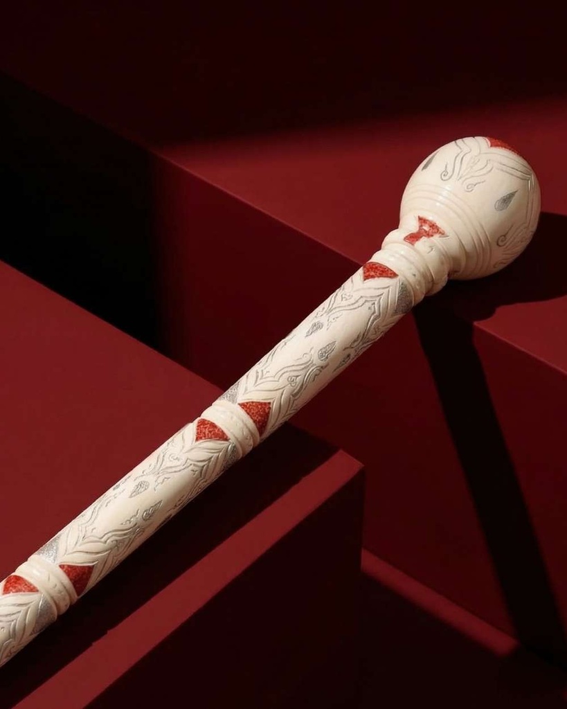 Ivory crutch stick CAN1000WH