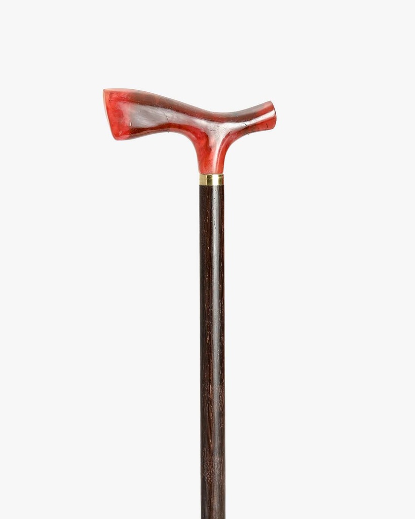 Wenge wooden walking stick CAN1042