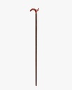 Wenge wooden walking stick CAN1043