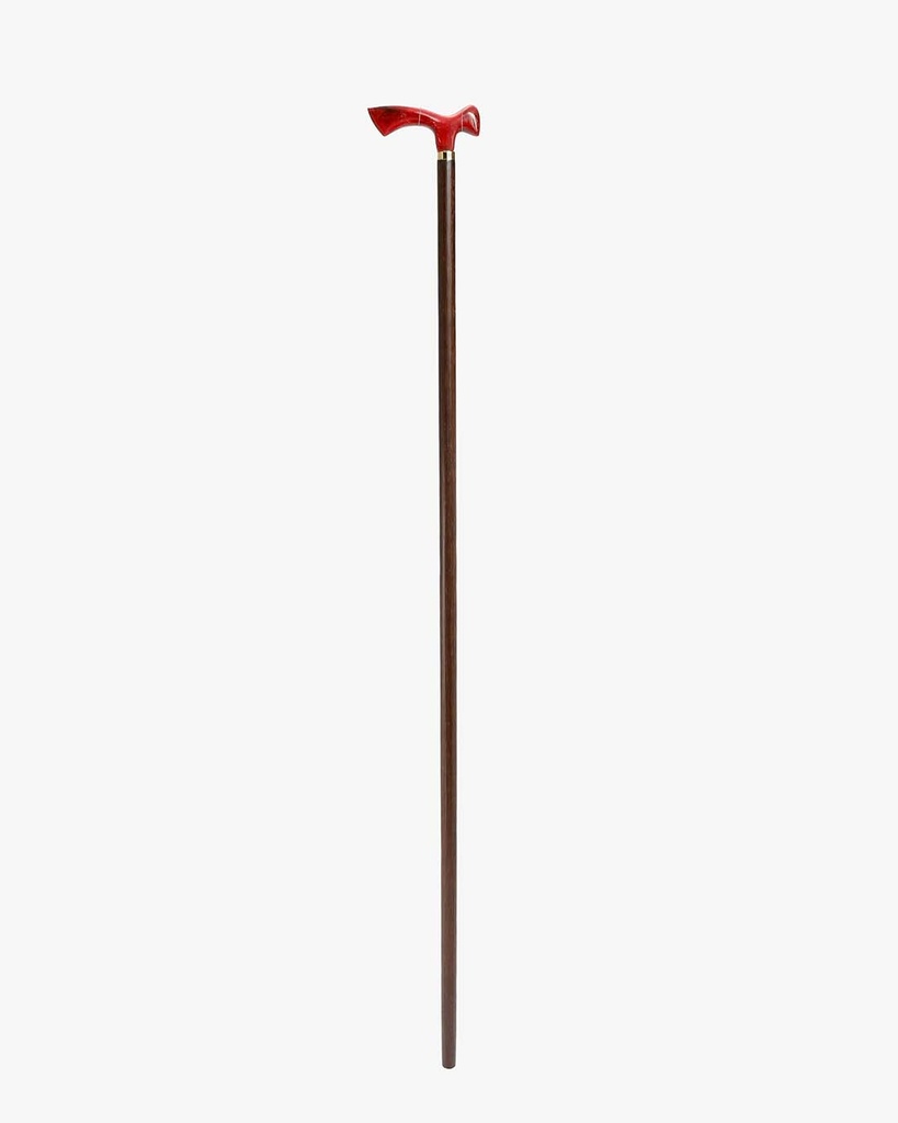 Wenge wooden walking stick CAN1044