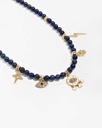 Lapis lazuli necklace WNEC342BL