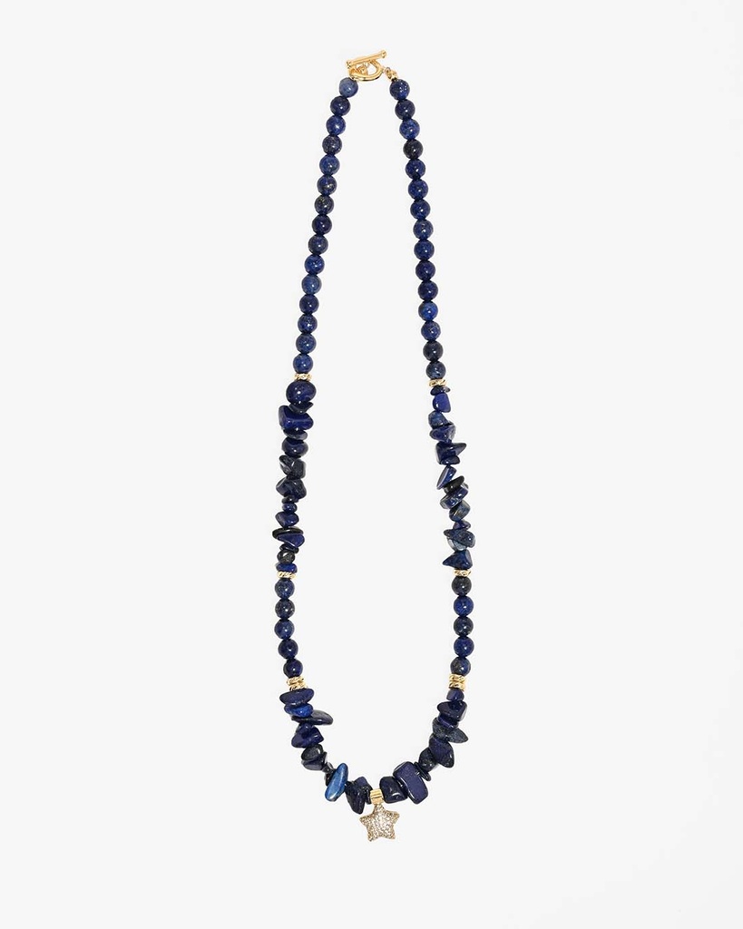 Lapis lazuli necklace WNEC343BL