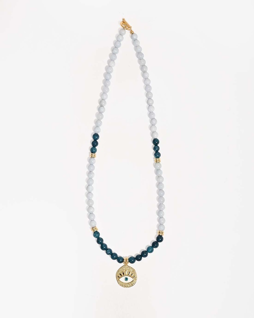 Peridot stone necklace WNEC341MC