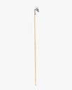 Almond wood walking stick CAN1076