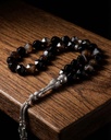 Agate stone rosary ROS379BK