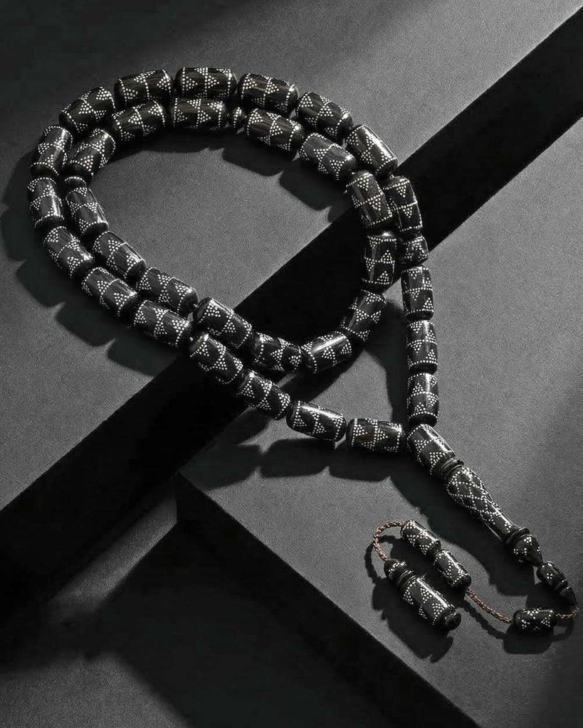 Natural coke rosary ROS5312BK