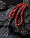 natural coral rosary ROS5550RD