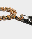 Silver Yusr Amber-Style 33-Bead Prayer Beads Handmade Luxury