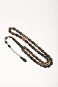 Natural buffalo horn 45-Bead Oval Prayer Beads Rare Edition